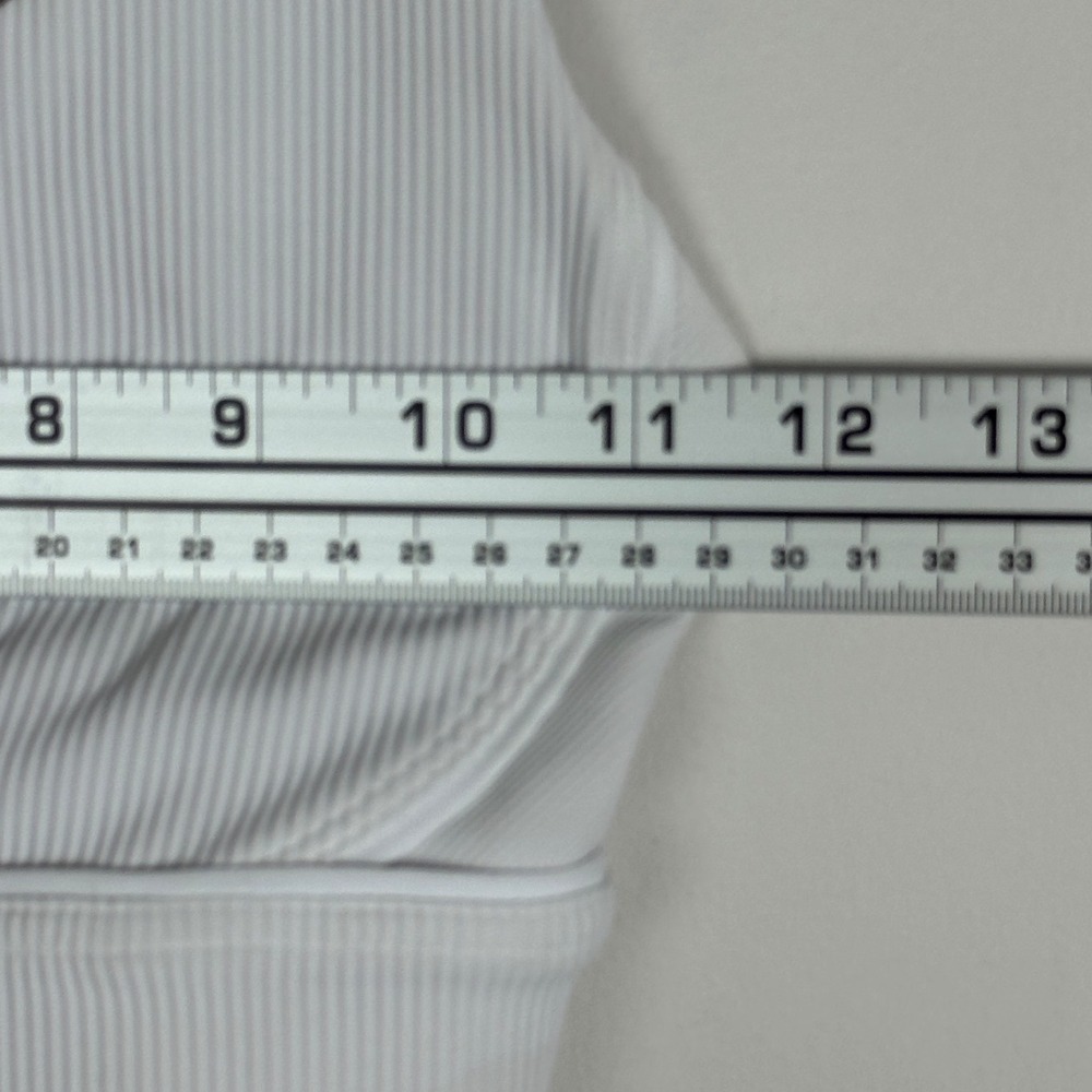 Lululemon Energy Longline Bra Ribbed Luxtremem Womens Size 4‎ Supportive W2BLIS - Picture 8 of 13